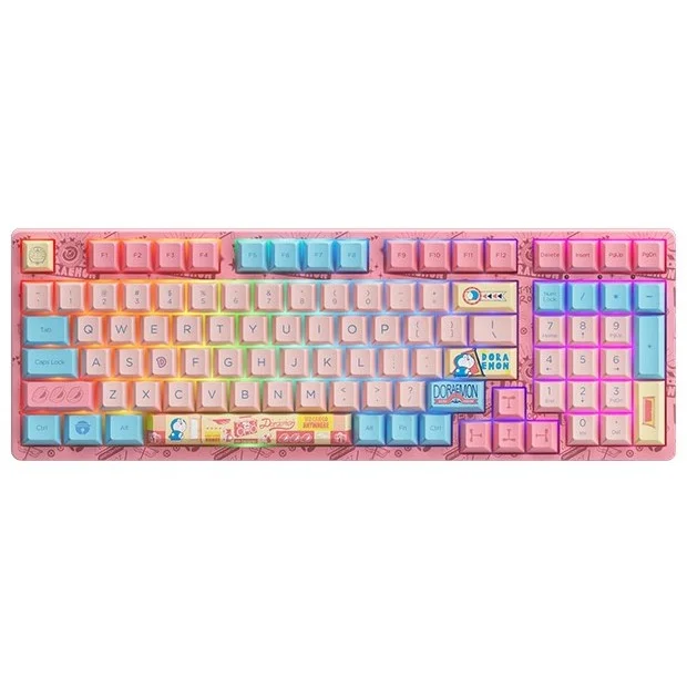 Клавиатура Akko 3098B Doraemon Macaron (Akko CS Jelly Blue)